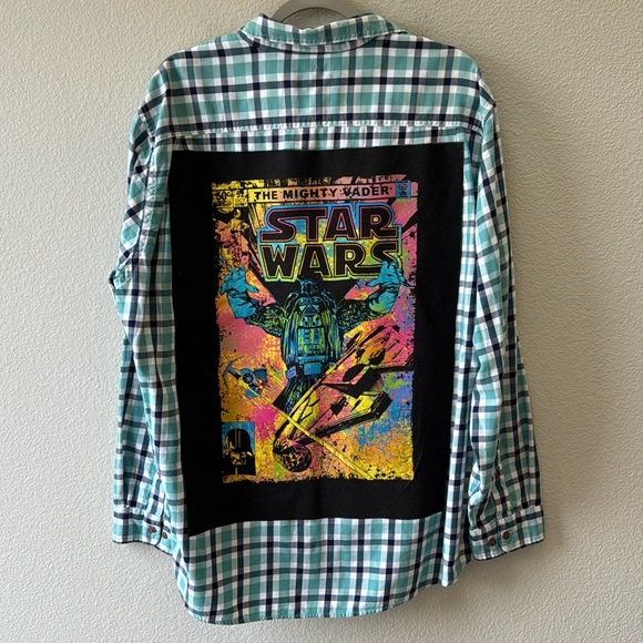 Star Wars Other - Star Wars Button Down Shirt Size XL
